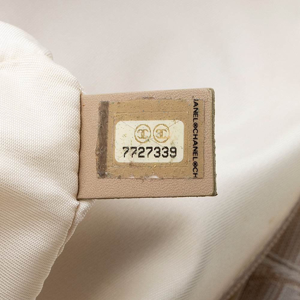 Chanel Vintage Nylon Travel Line Large Tote (SHF-20979)