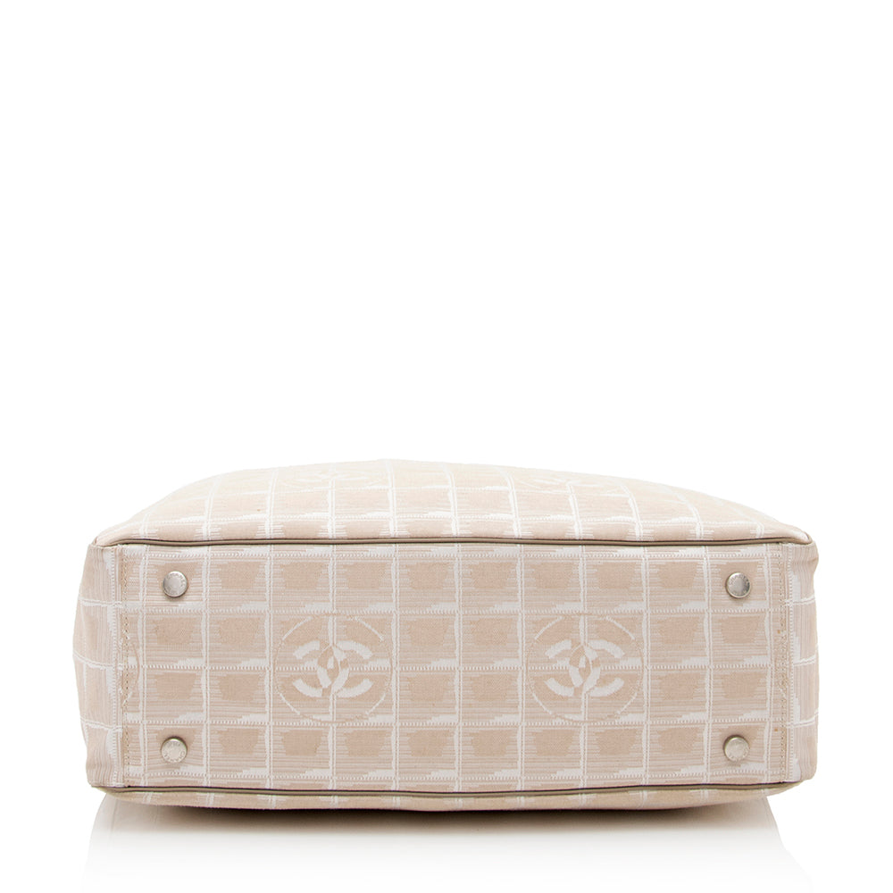 Chanel Vintage Nylon Travel Line Large Tote (SHF-21362)