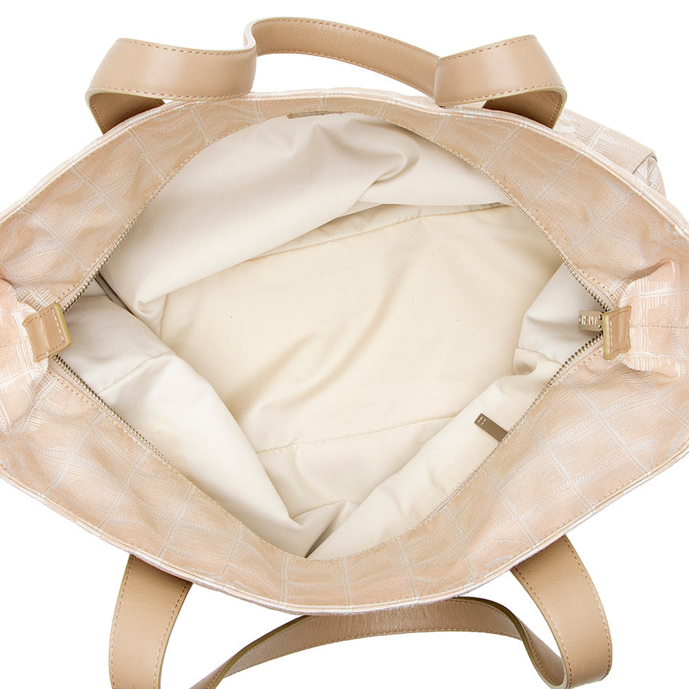 Chanel Vintage Nylon Travel Line Large Tote (SHF-21362)