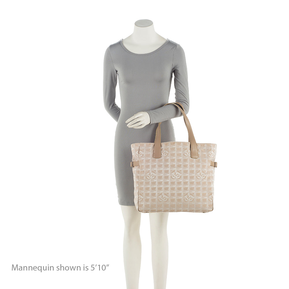 Chanel Vintage Nylon Travel Line Large Tote (SHF-21362)