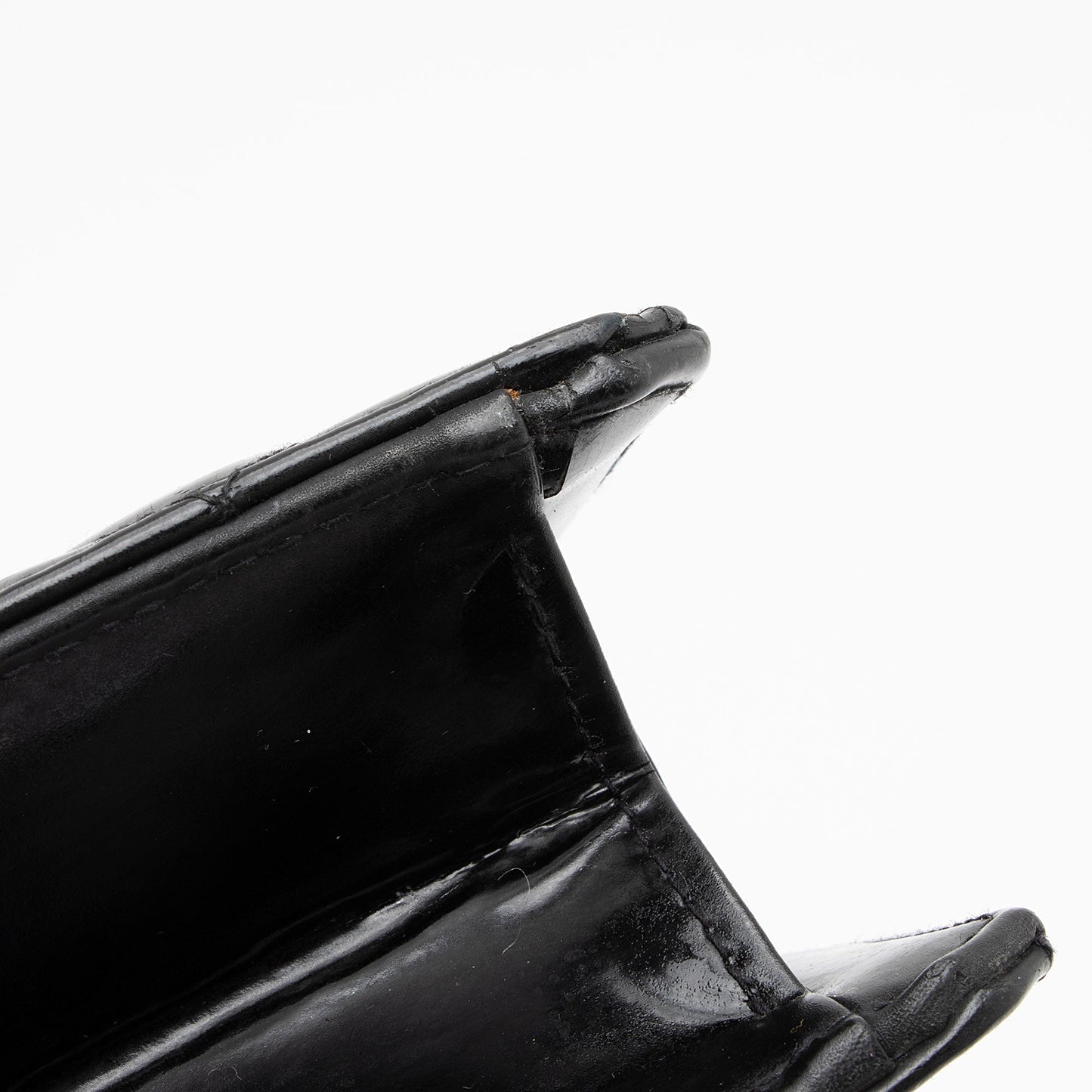 Chanel Vintage Patent Leather Chain Handle Tote (SHF-GLm7W1)