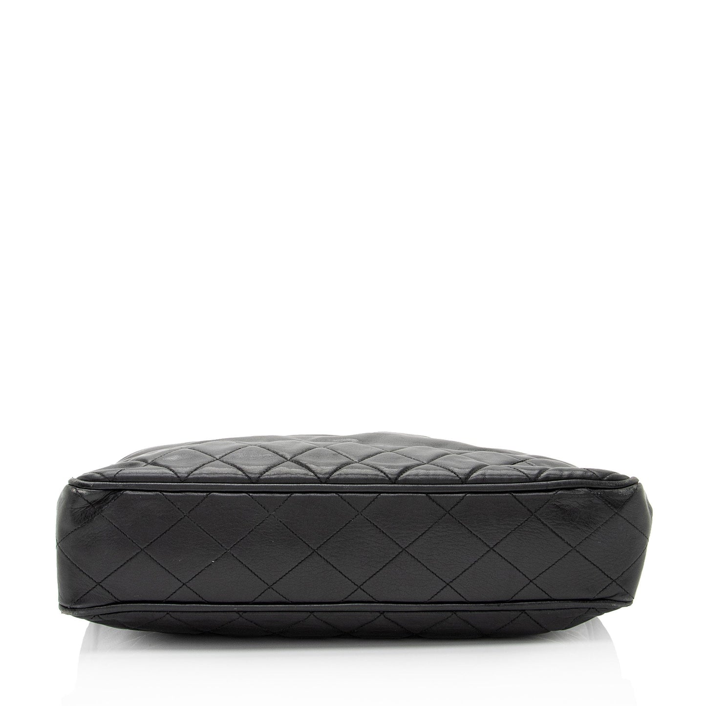 Chanel Vintage Quilted Lambskin Tote (SHF-KLrZGV)