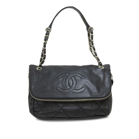 Chanel Wild Stitch Flap Shoulder Bag (SHG-uMH6ML)