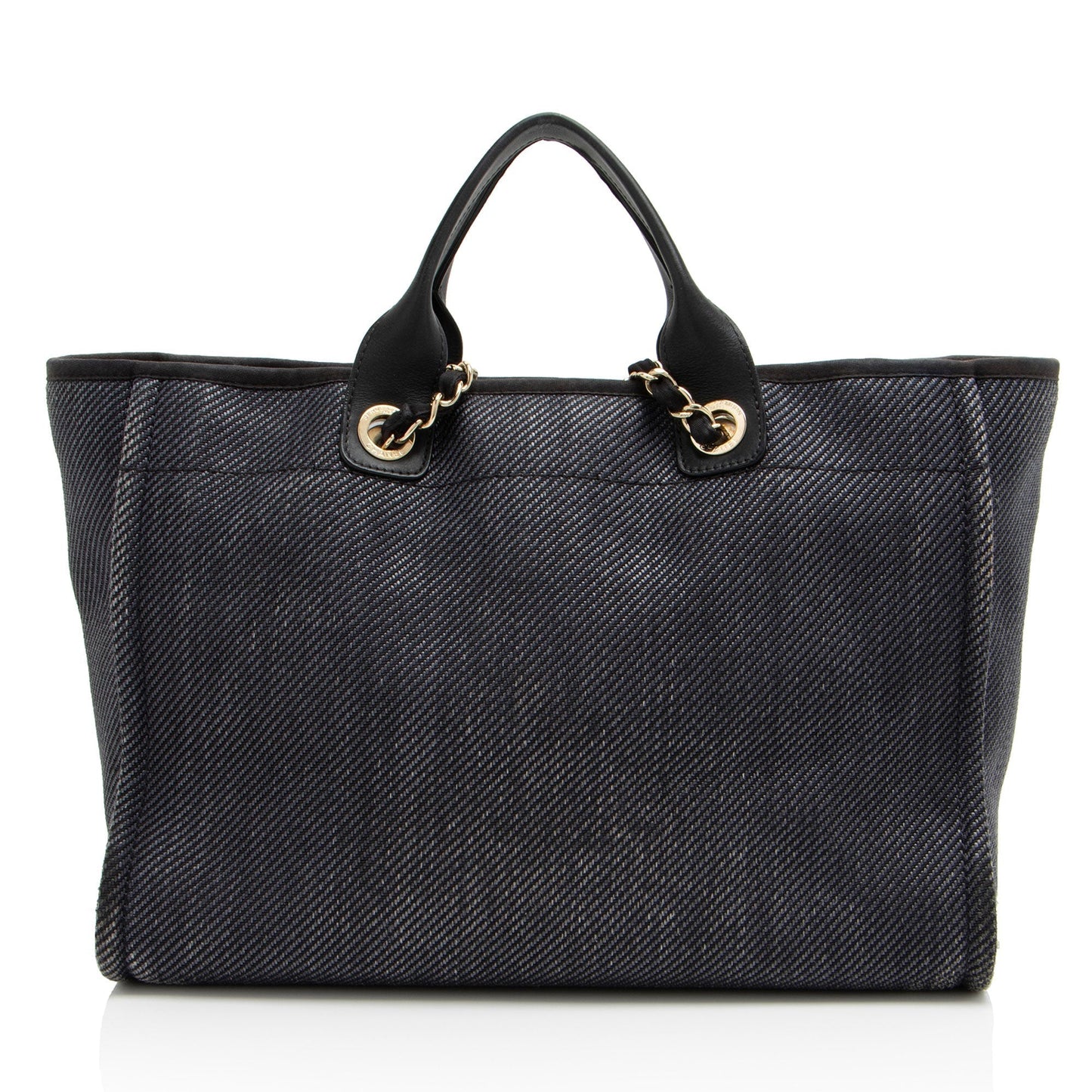 Chanel Woven Straw Deauville Medium Tote (SHF-T0ZZuv)