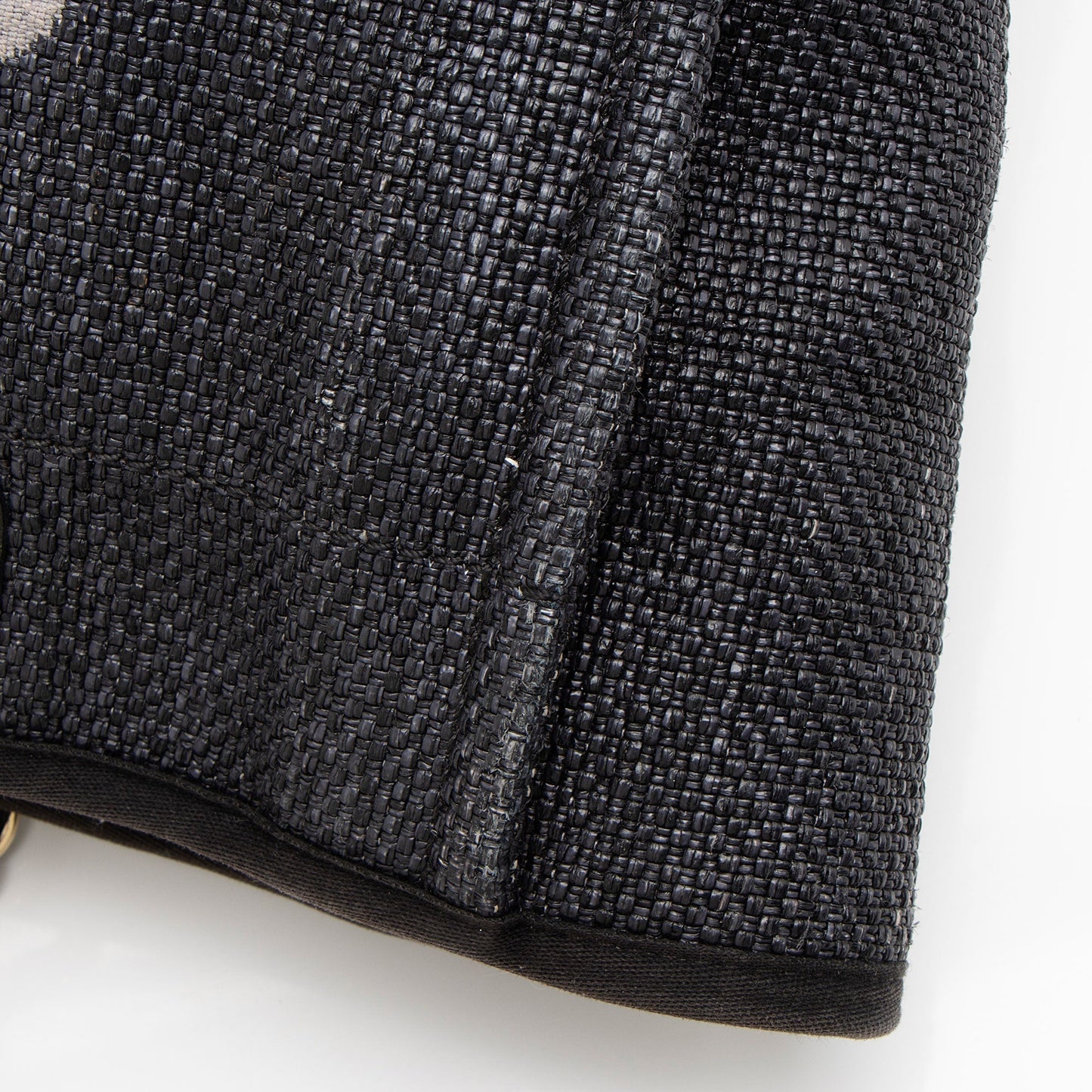 Chanel Woven Straw Deauville Small Tote (SHF-w0hRel)