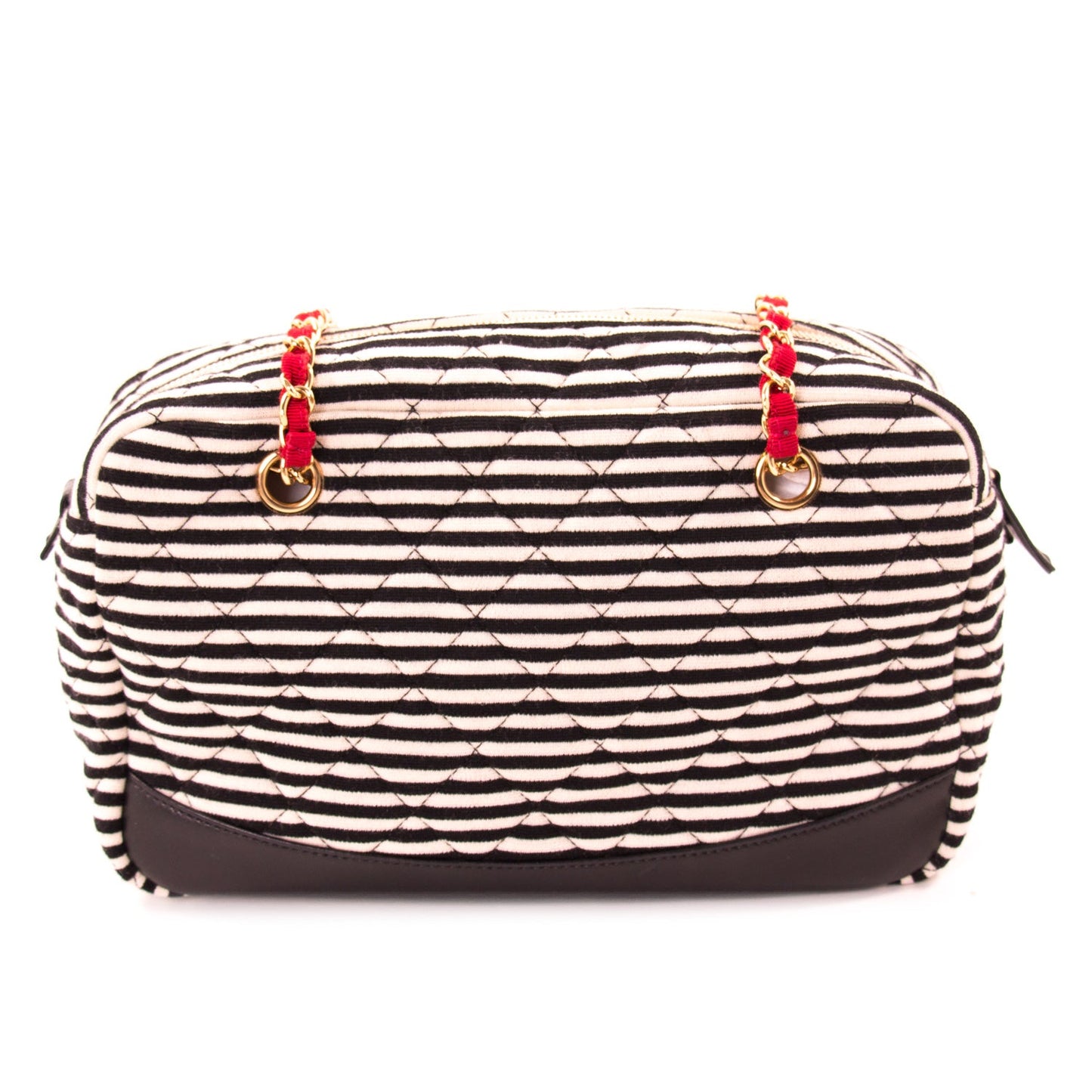 Chanel Fabric Camera Canvas Shoulder Bag
