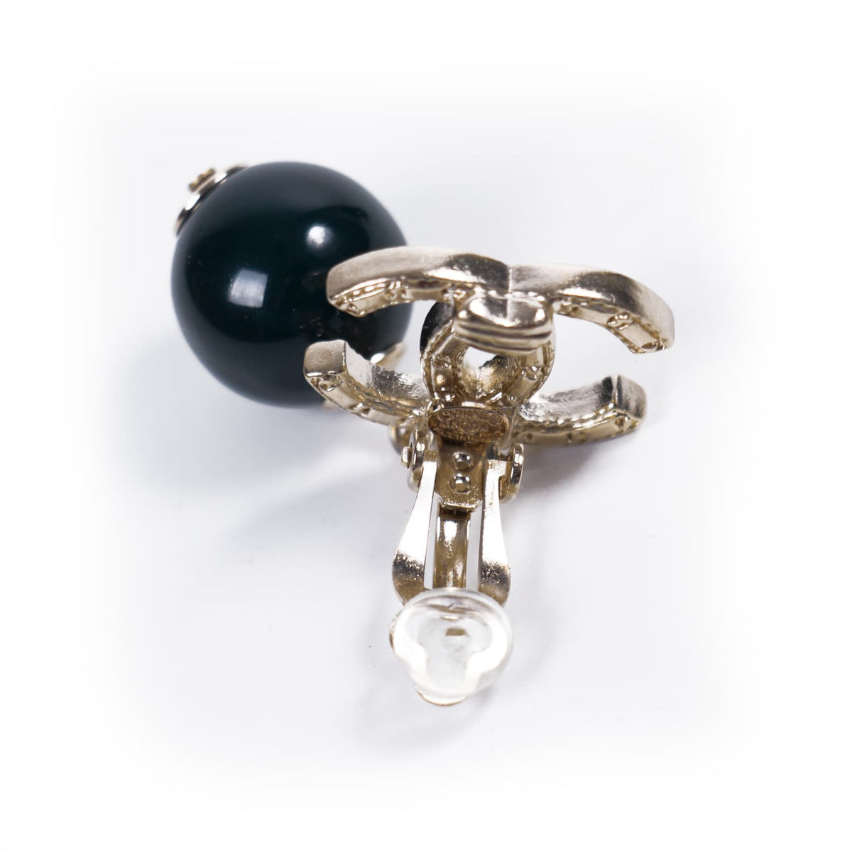 Chanel Pearl Drop-In Earrings