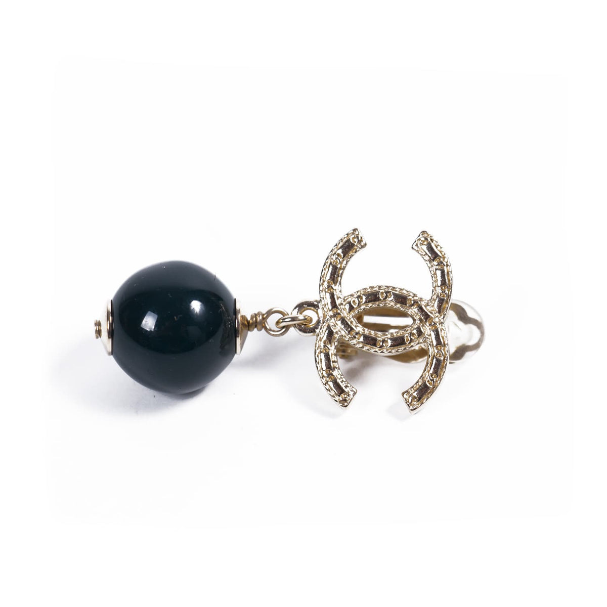 Chanel Pearl Drop-In Earrings