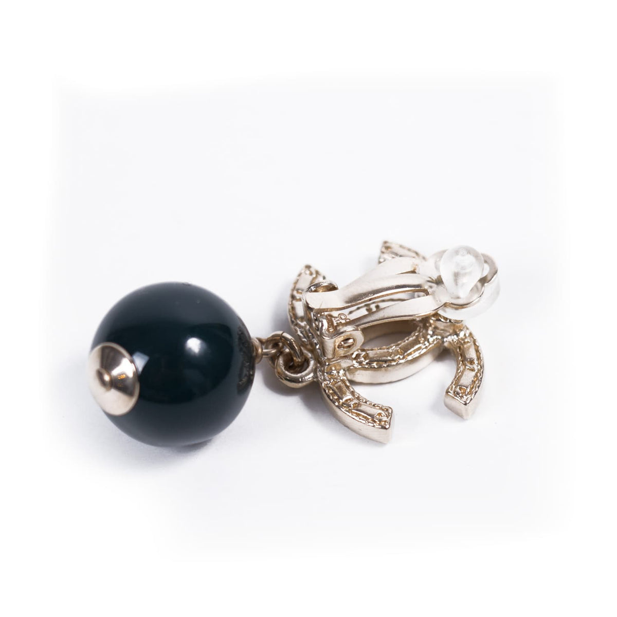 Chanel Pearl Drop-In Earrings