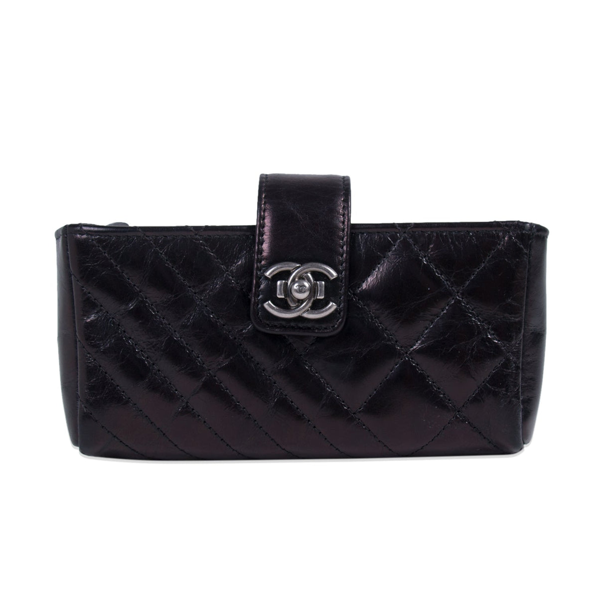 Chanel Quilted Leather O-Phone Holder