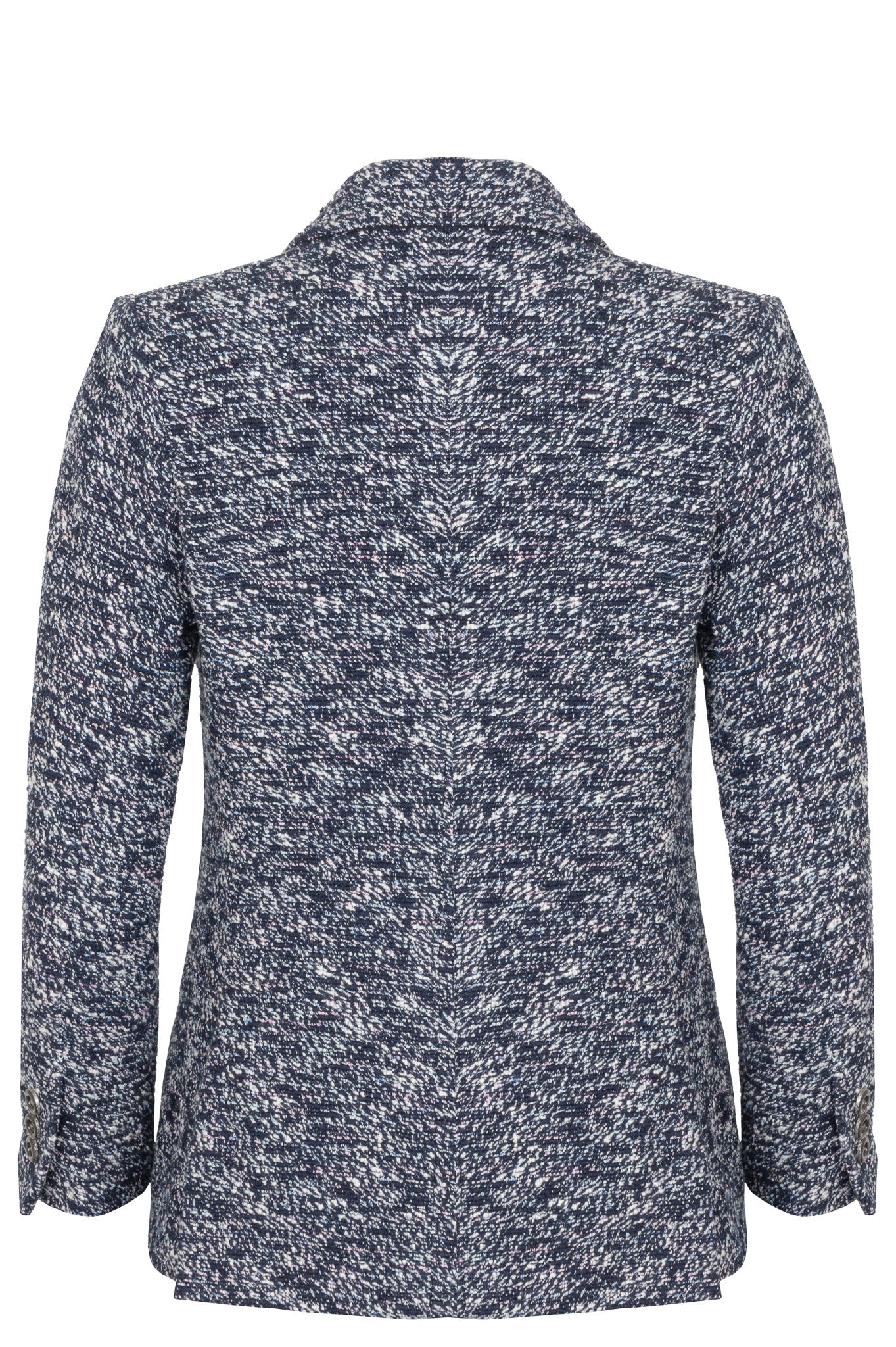 CHANEL 2015 Double Breasted Jacket Blue