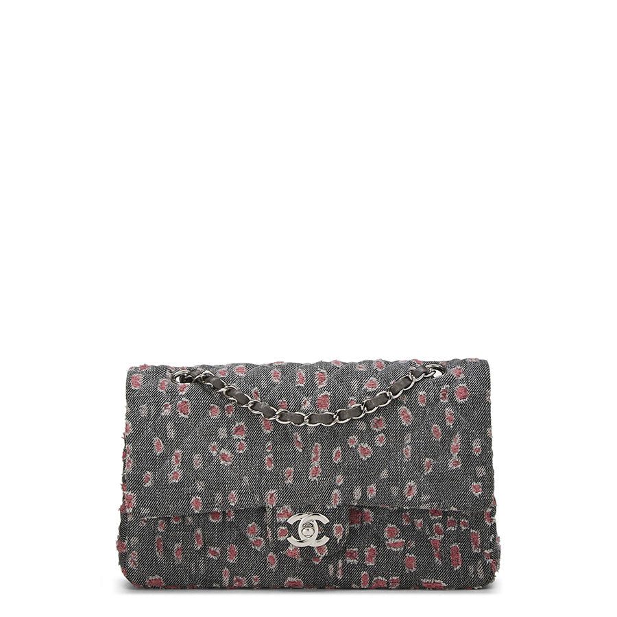 Chanel Double Flap Denim Bag