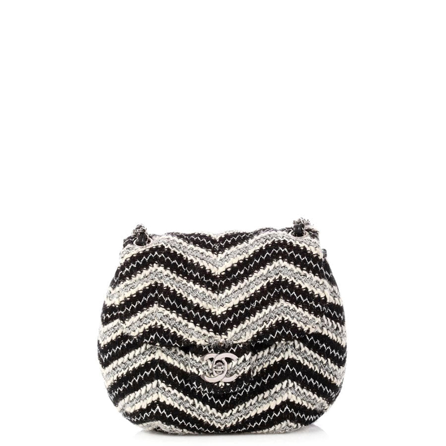 Chanel Tweed Flap Handbag