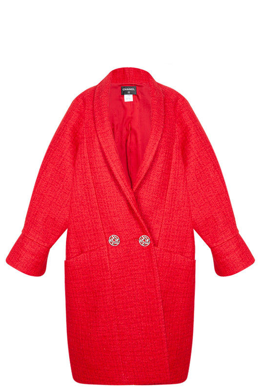 CHANEL Coat 09A Red