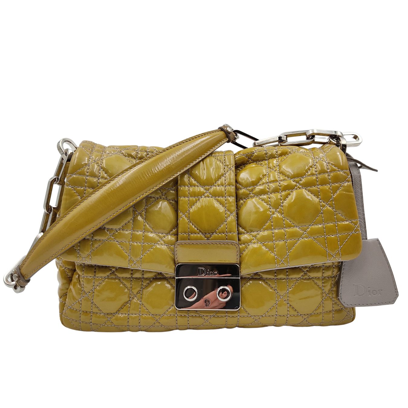 DIOR Dior Christian Dior Miss Dior bag in gold patent leather