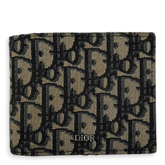 Oblique Wallet Blue in Jacquard