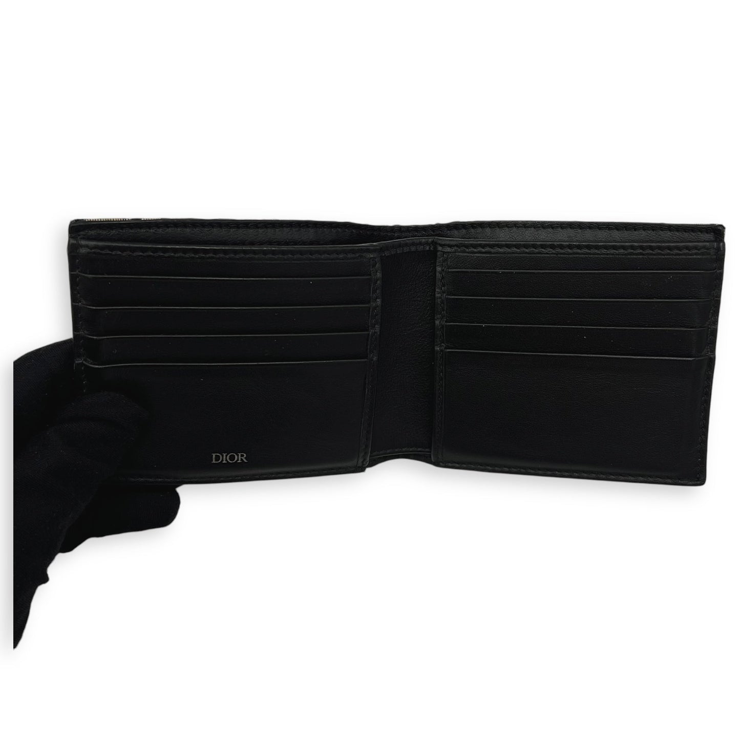 Oblique Wallet Blue in Jacquard