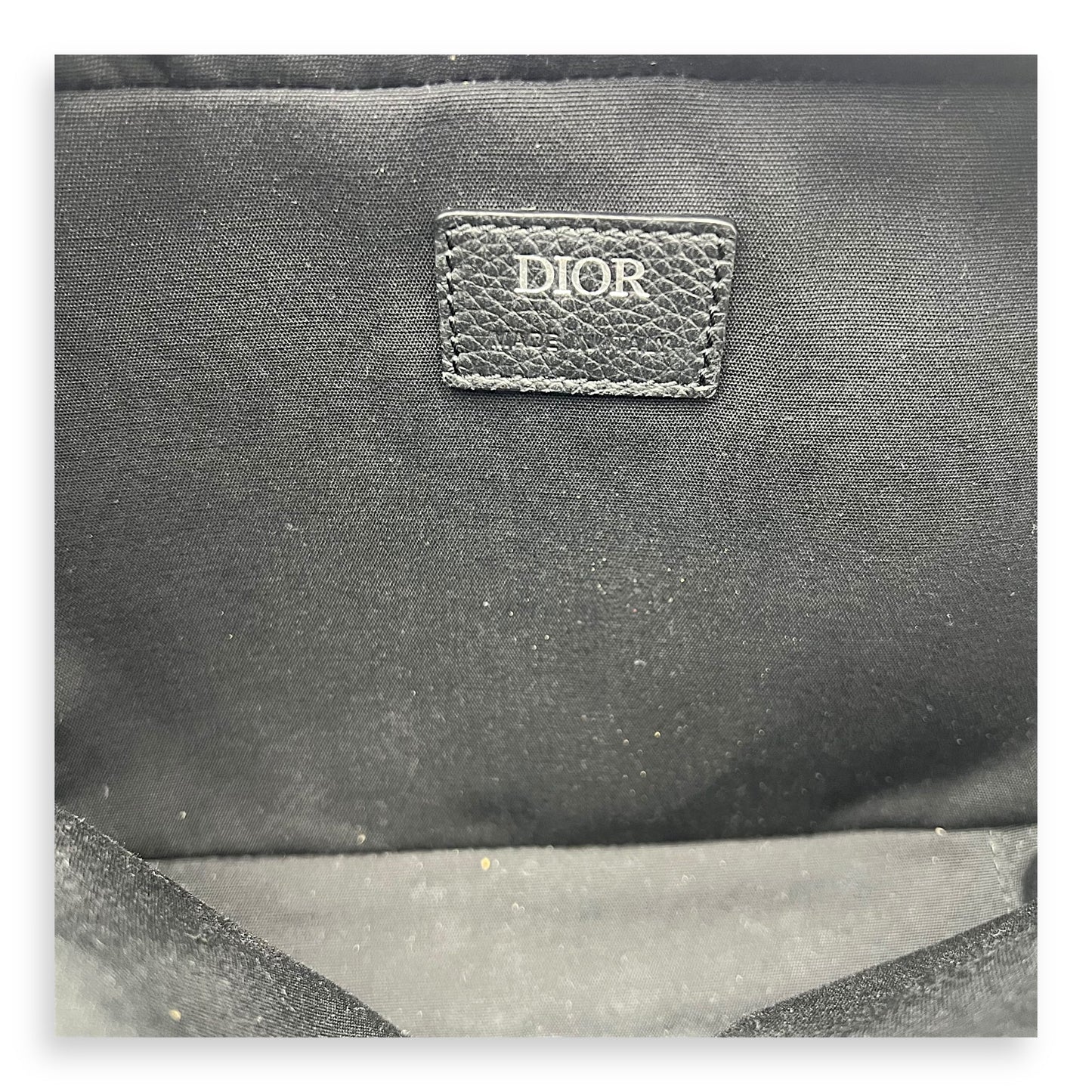 Safari Blue Crossbody Bag in Jacquard, Silver hardware
