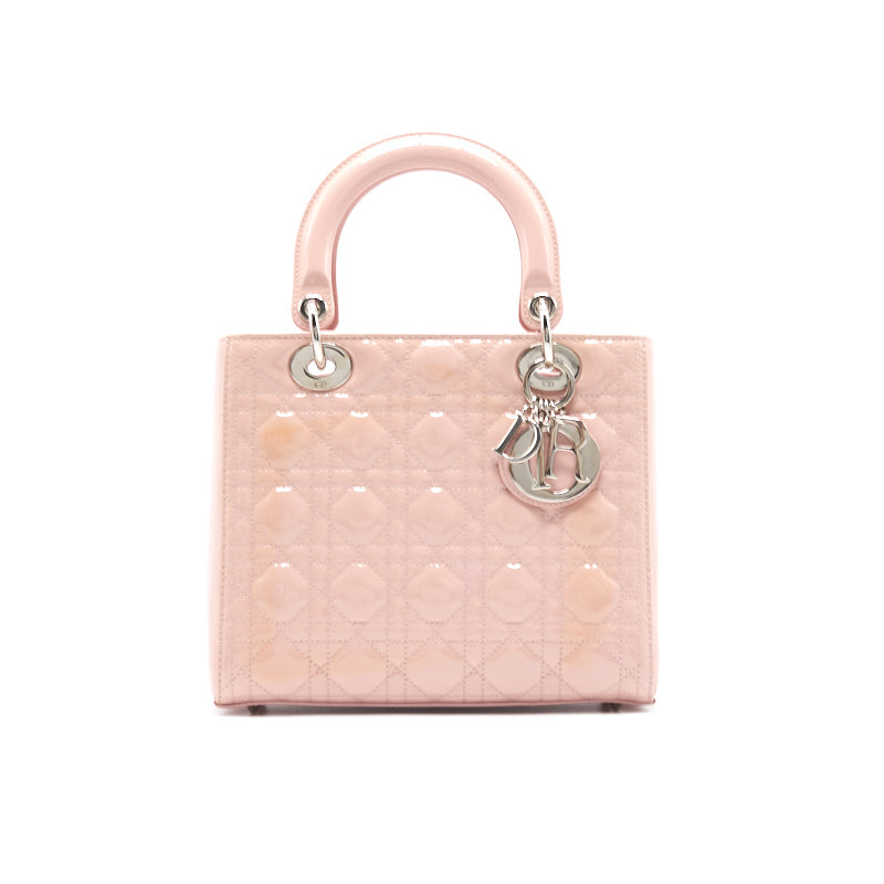 Dior Medium Lady Dior Tote in Patent Leather