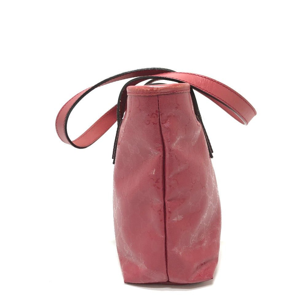 GUCCI Tote Bag 211138 GG implementation Red pink type GG implementation Women Used