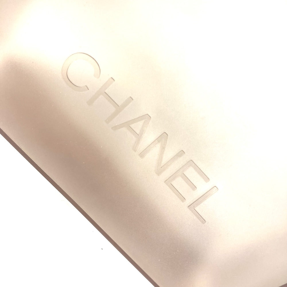 CHANEL Shoulder Bag rubber gray Shoulder bag Tote Bag logo big