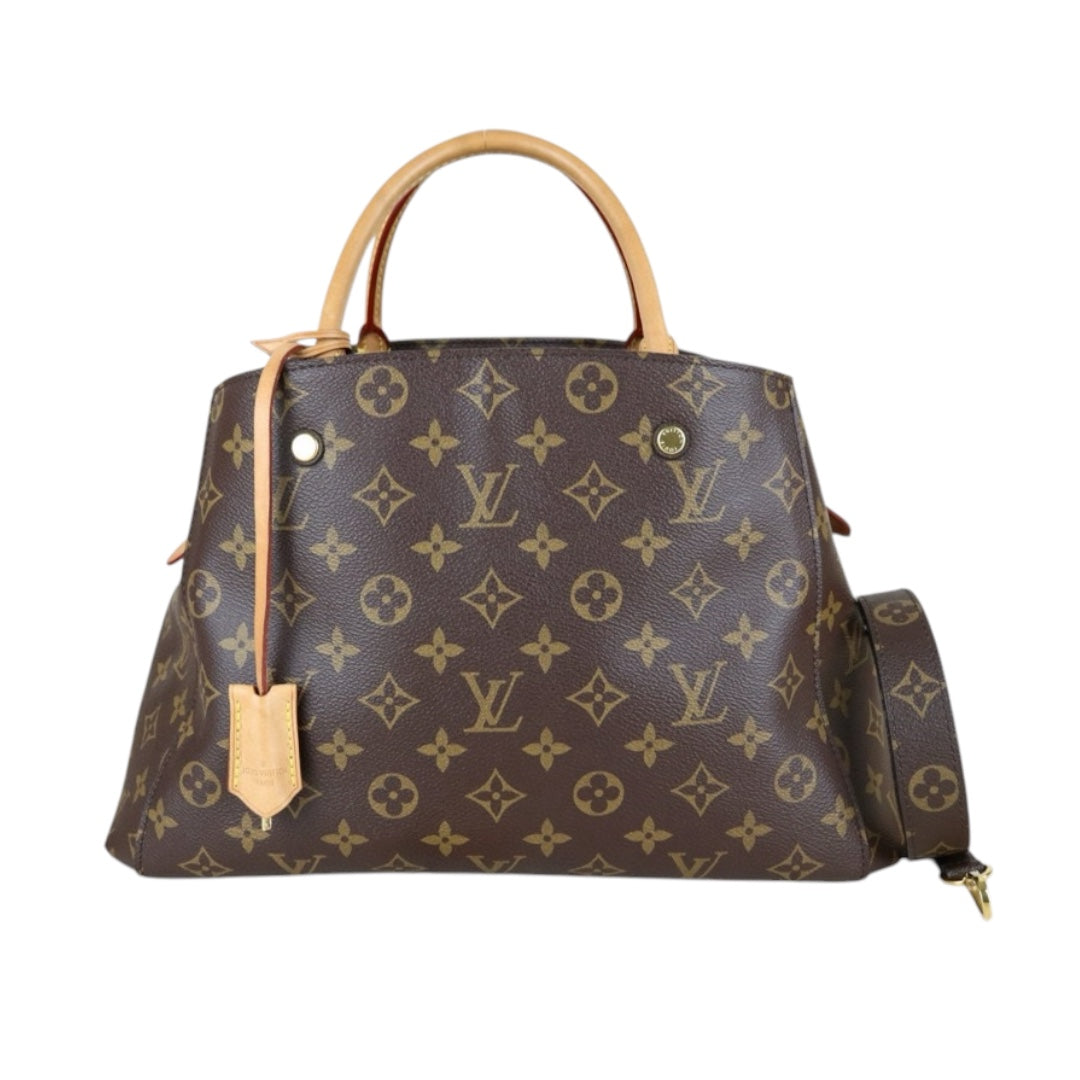 Good ( Rank AB)｜LV Monogram Montaigne MM Hand Bag Shoulder Bag｜X25031601