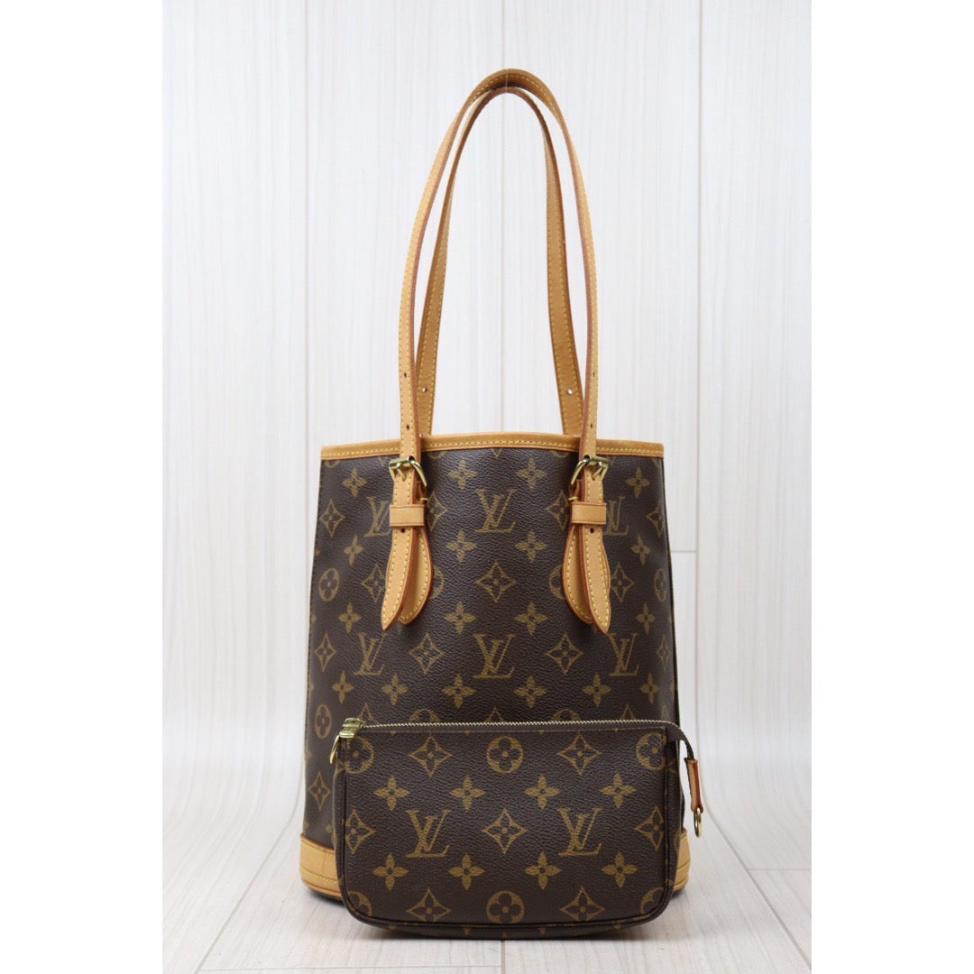 Rank AB ｜ LV Monogram Petit Bucket PM Tote Bag ｜24052318