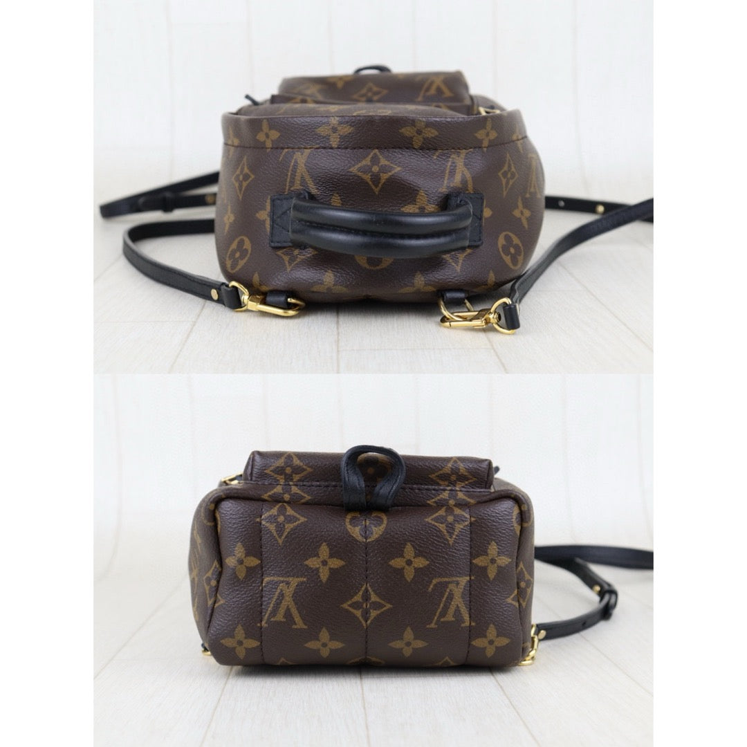 Good ( Rank AB)｜  LV Monogram Coated Canvas Mini Palm Springs Backpack｜S25030603