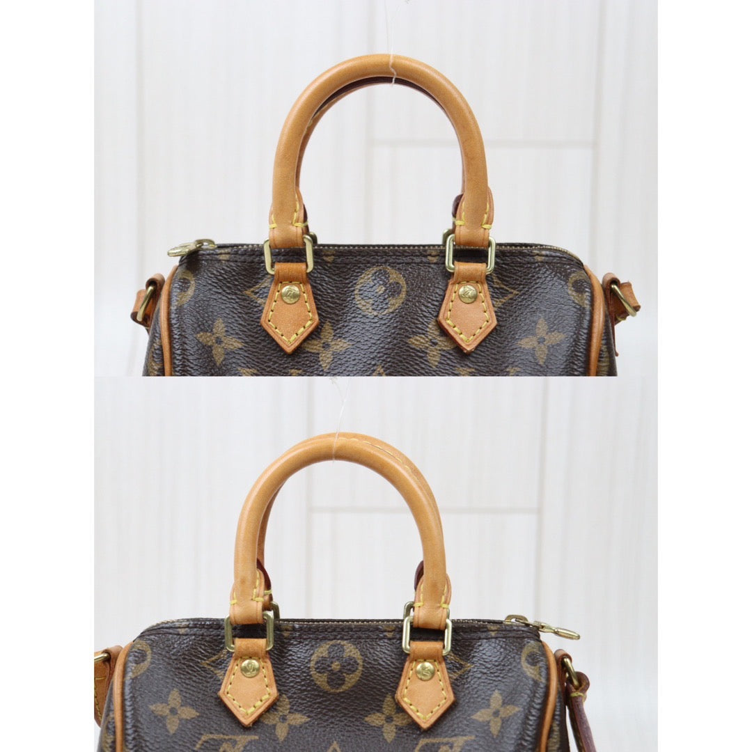 Good ( Rank AB)｜LV Monogram Nano Speedy  Shoulder Bag｜S24061714
