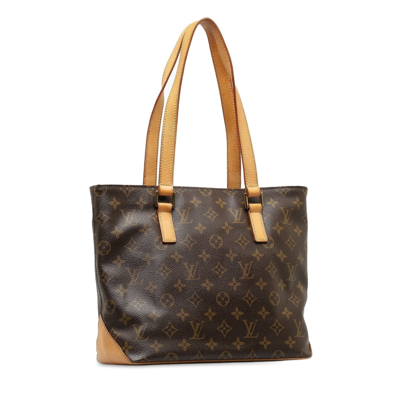 Brown Louis Vuitton Monogram Cabas Piano Tote Bag
