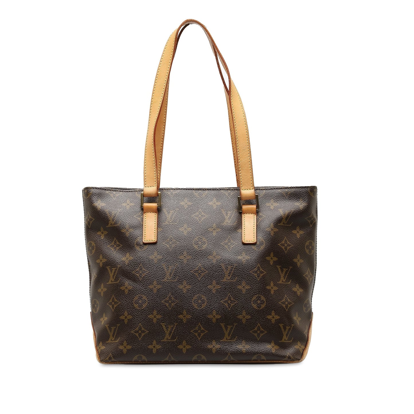 Brown Louis Vuitton Monogram Cabas Piano Tote Bag