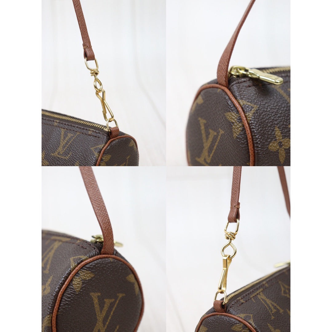 Rank A｜LV Monogram Papillon Included Pouch｜V24050616