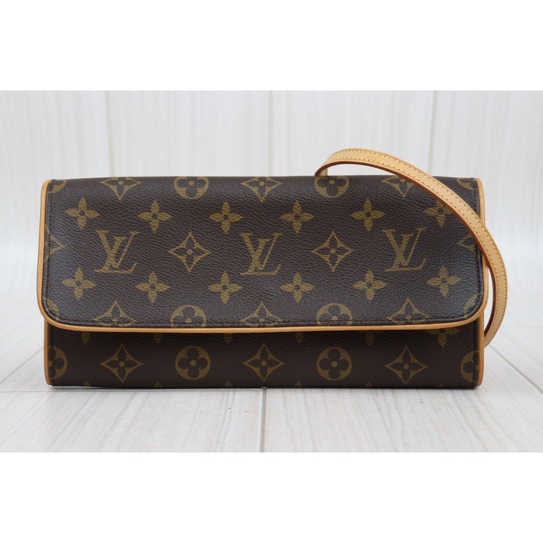 Rank A｜ LV Monogram Pochette Twin GM Shoulder Bag｜24031415