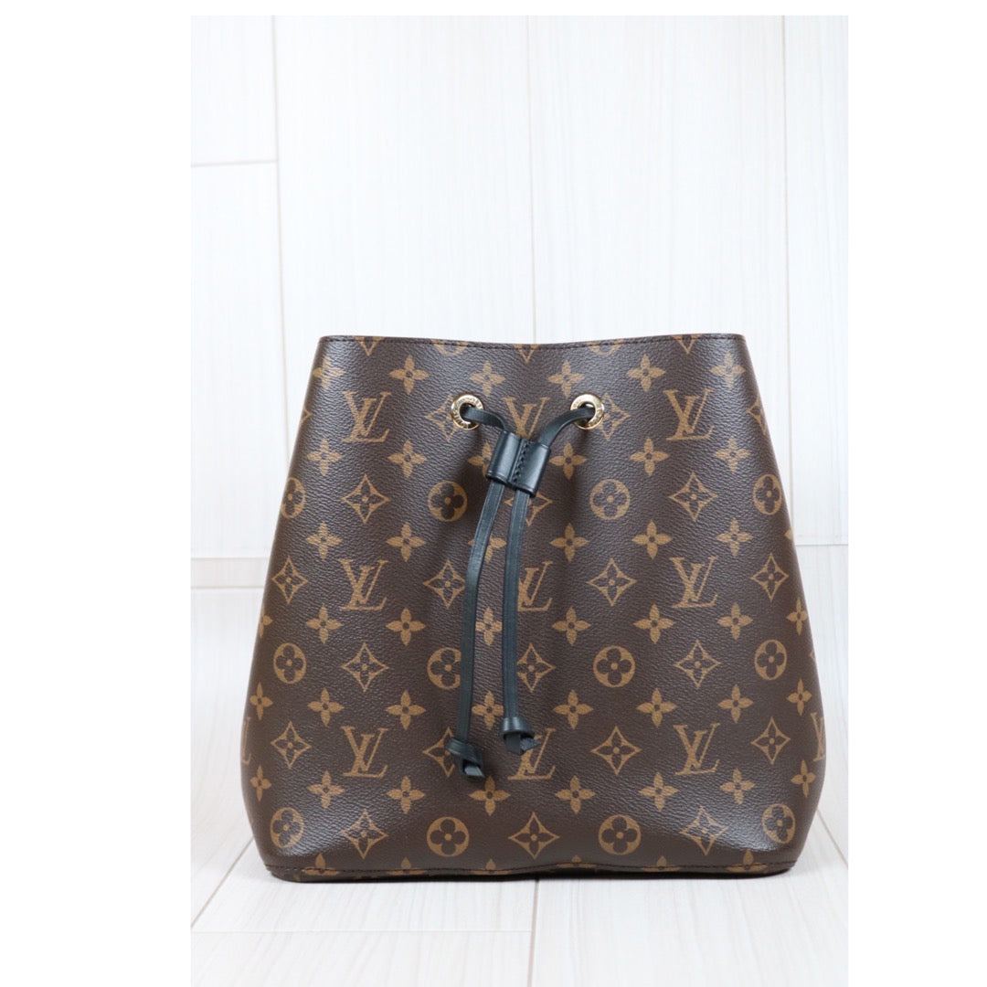 Rank A ｜ LV Monogram Shoulder Bag Black｜S24041501
