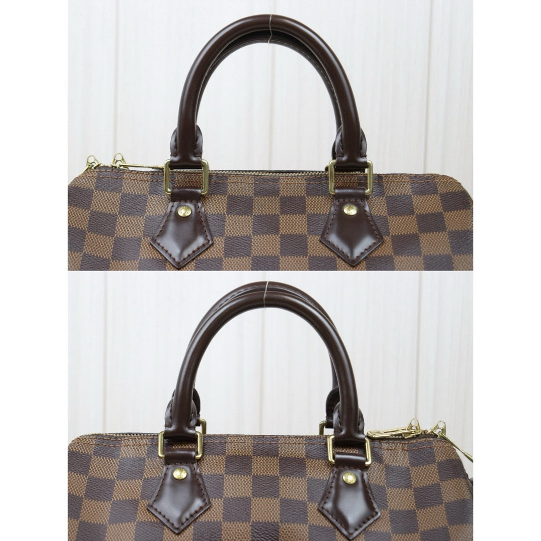 Good ( Rank AB)｜ LV Damier Speedy 25 Hand Bag With Shoulder Strap｜S25021016