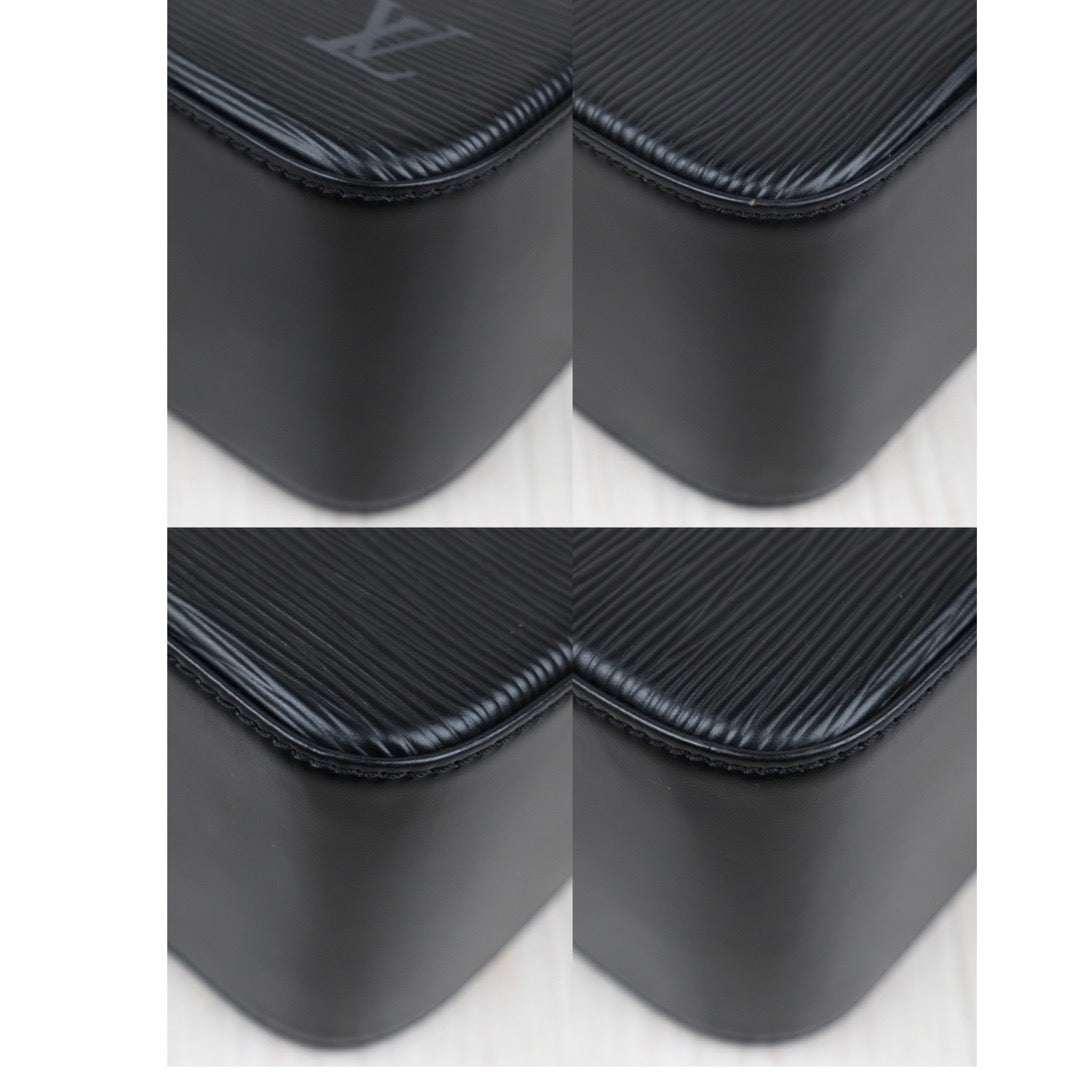 Rank A｜ LV Epi Shoulder Bag Black｜24040816