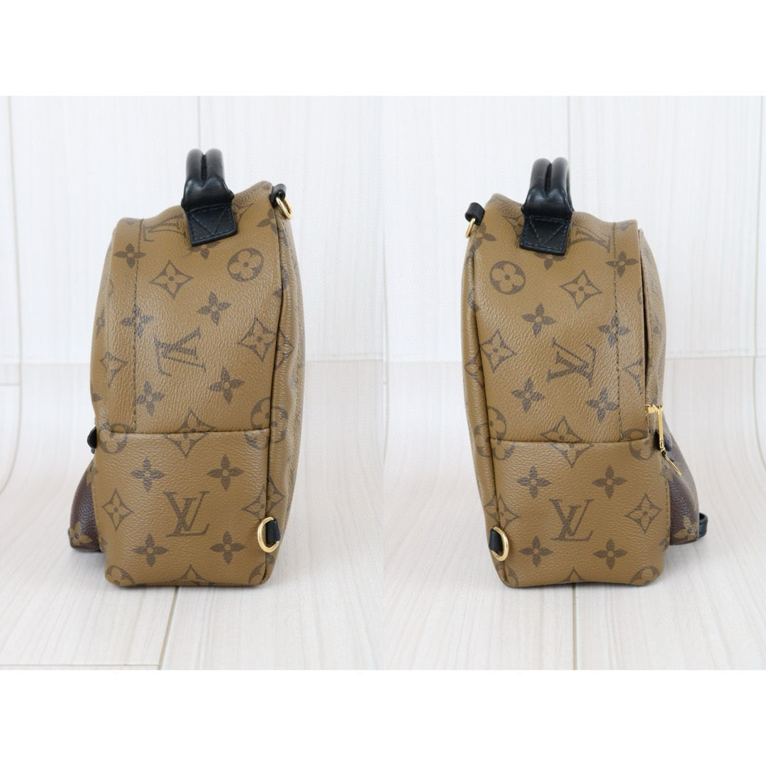 Very Good ( Rank A) ｜  LV Monogram Coated Canvas Mini Palm Springs Backpack｜X25030713