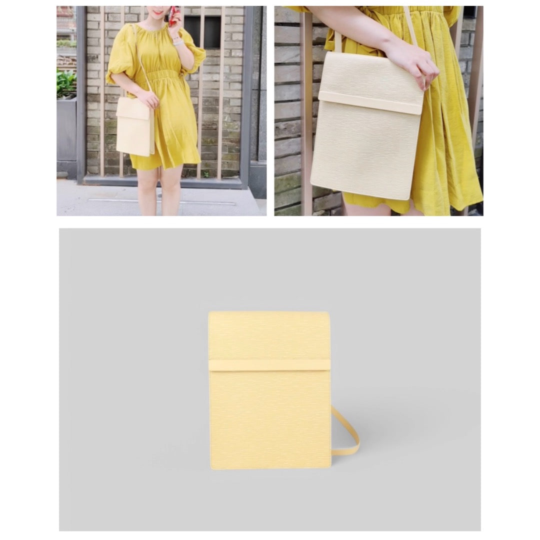 Very Good ( Rank A)｜LV Epi  Ramatuelle Vanilla Shoulder Bag Yellow｜X25032002
