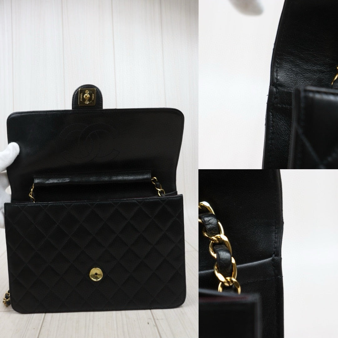 Very Good ( Rank A)｜ CHANEL  Lamb Skin Chain CF 25 Shoulder Bag Made in 1997-1999Year ｜24071901