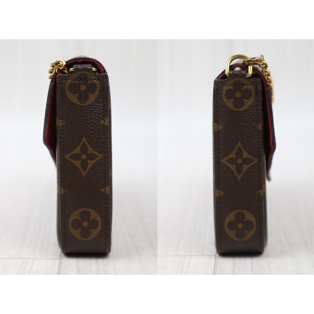 Rank AB ｜LV Monogram Pochette Felicie Shoulder Bag｜S24061719