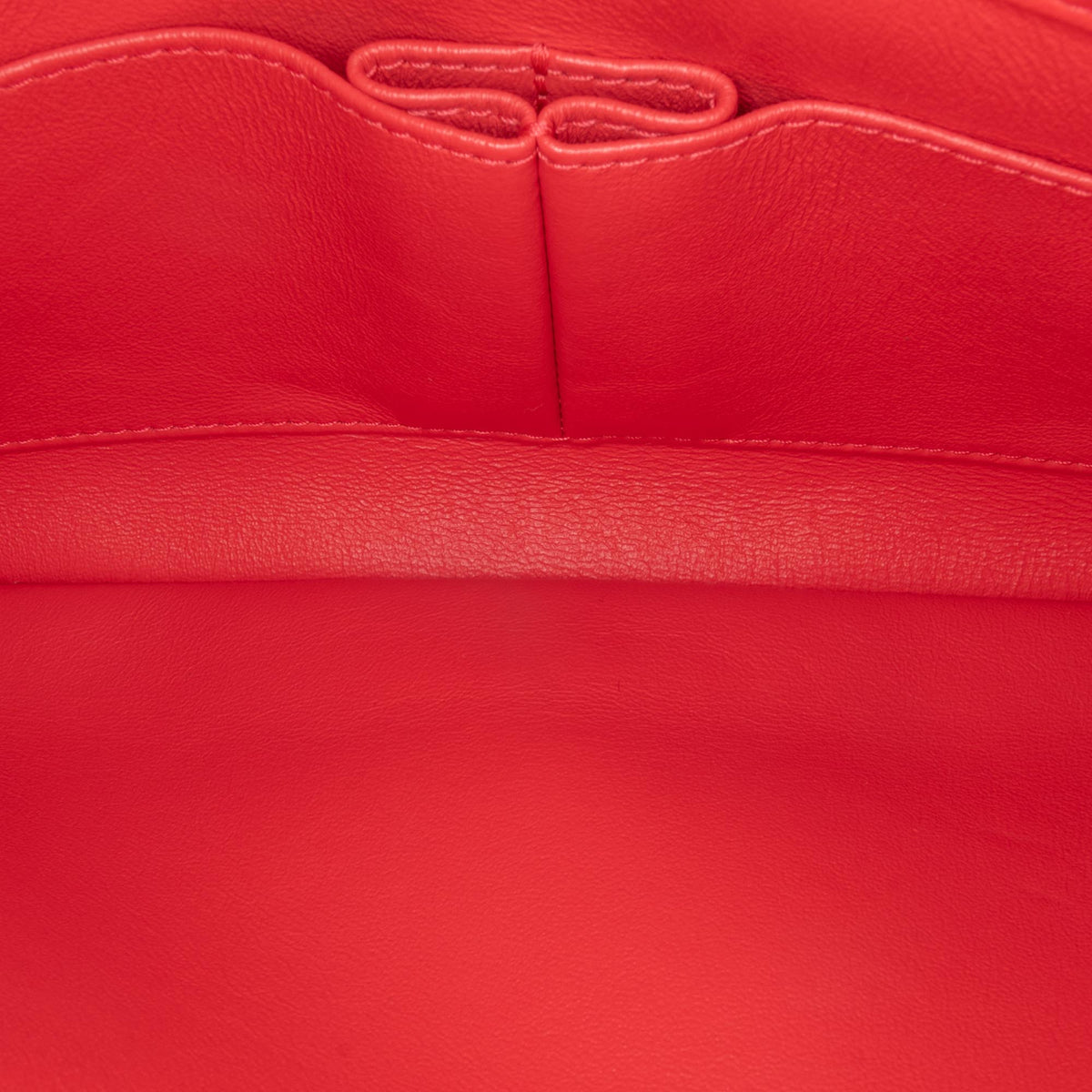 Red Chanel Medium Lambskin Trendy CC Flap Satchel