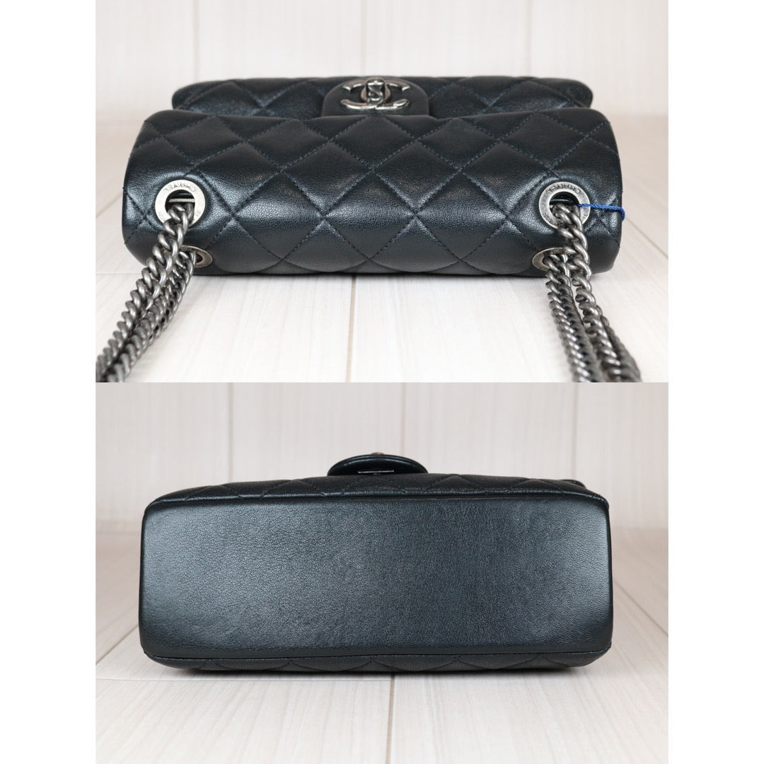 Rank A｜ CHANEL Matrasse Lamb Skin Single  Flap Bag Made in 2014-2015Year｜S24071001