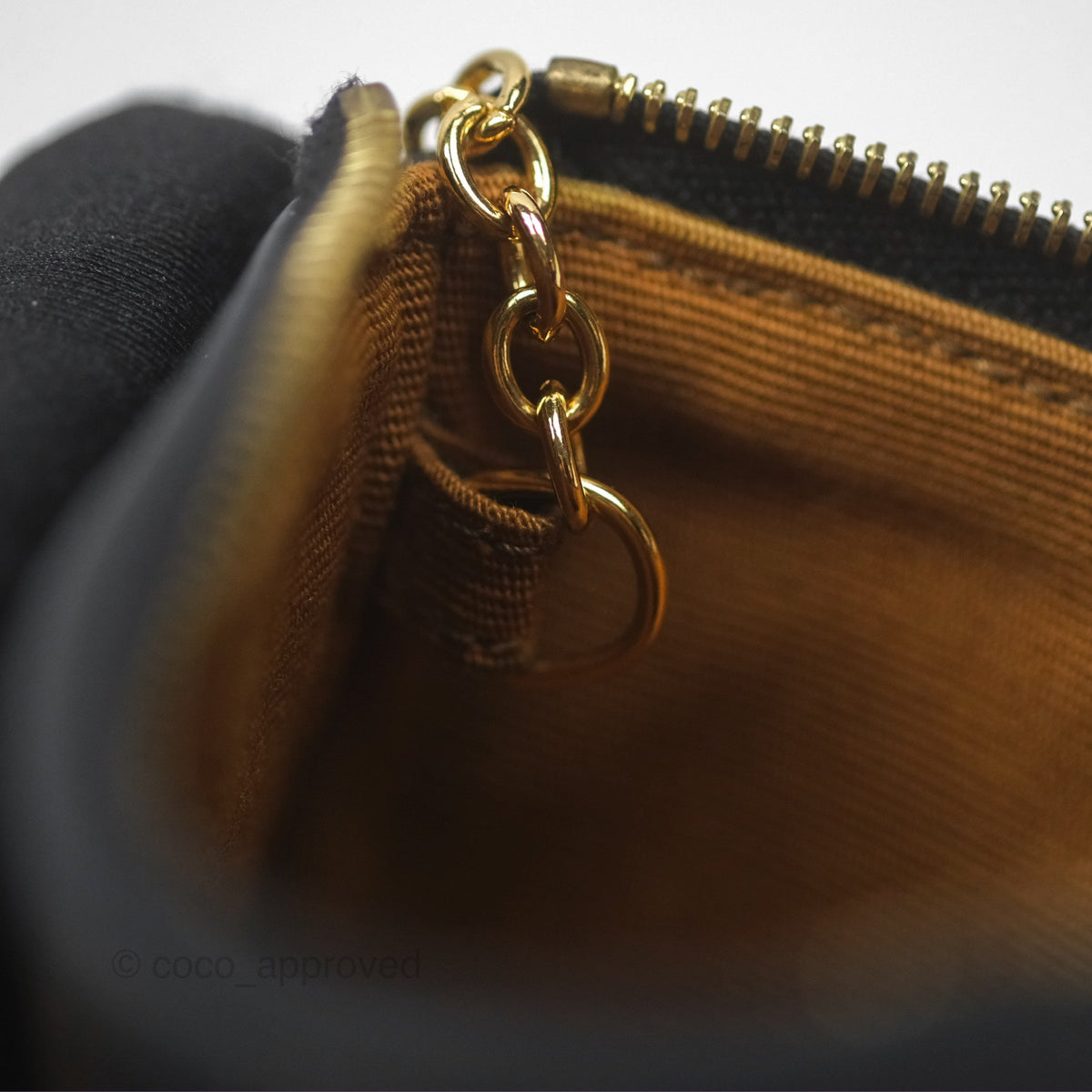 Celine Coin & Card Pouch Triomphe Canvas