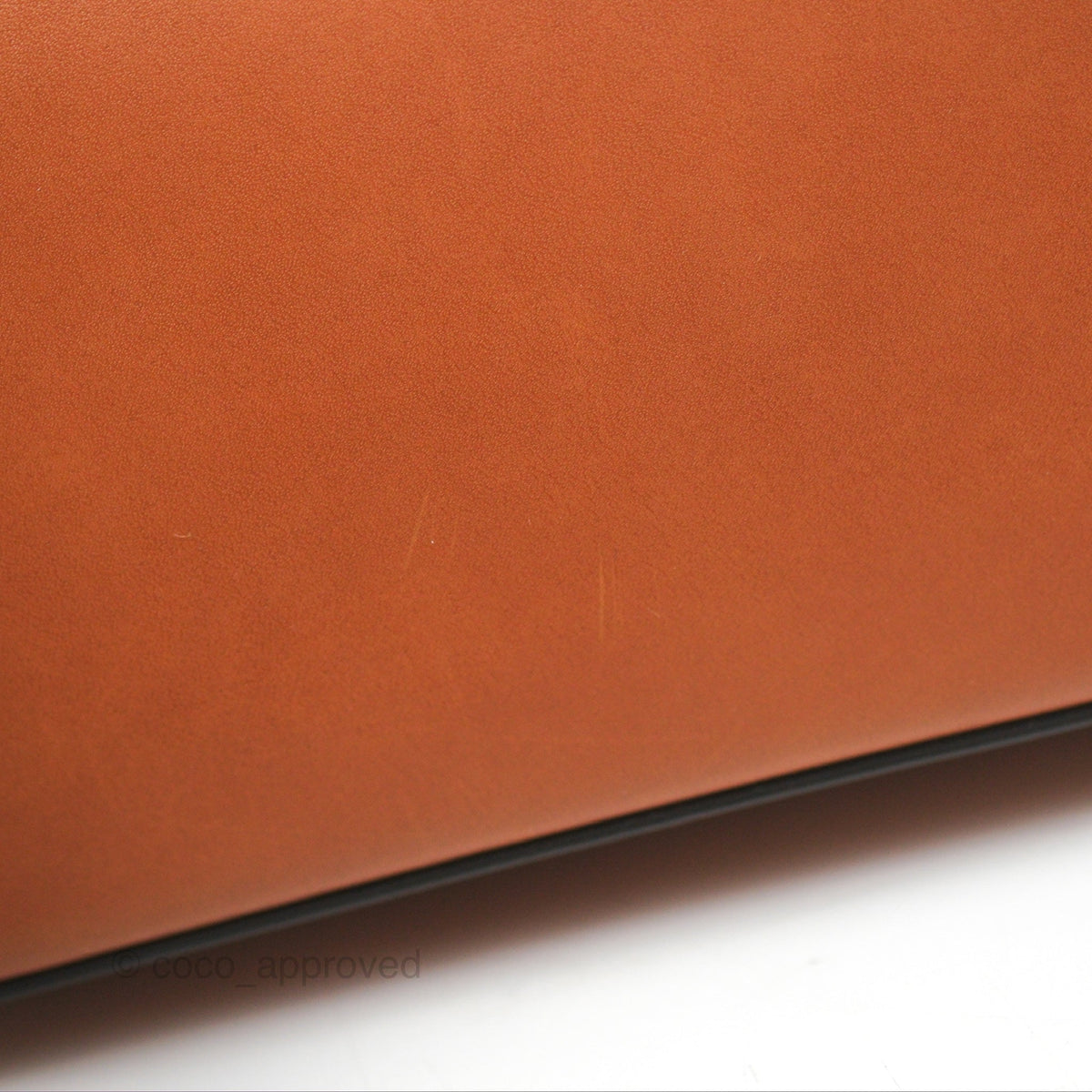Celine Triomphe Shoulder Bag Tan Calfskin