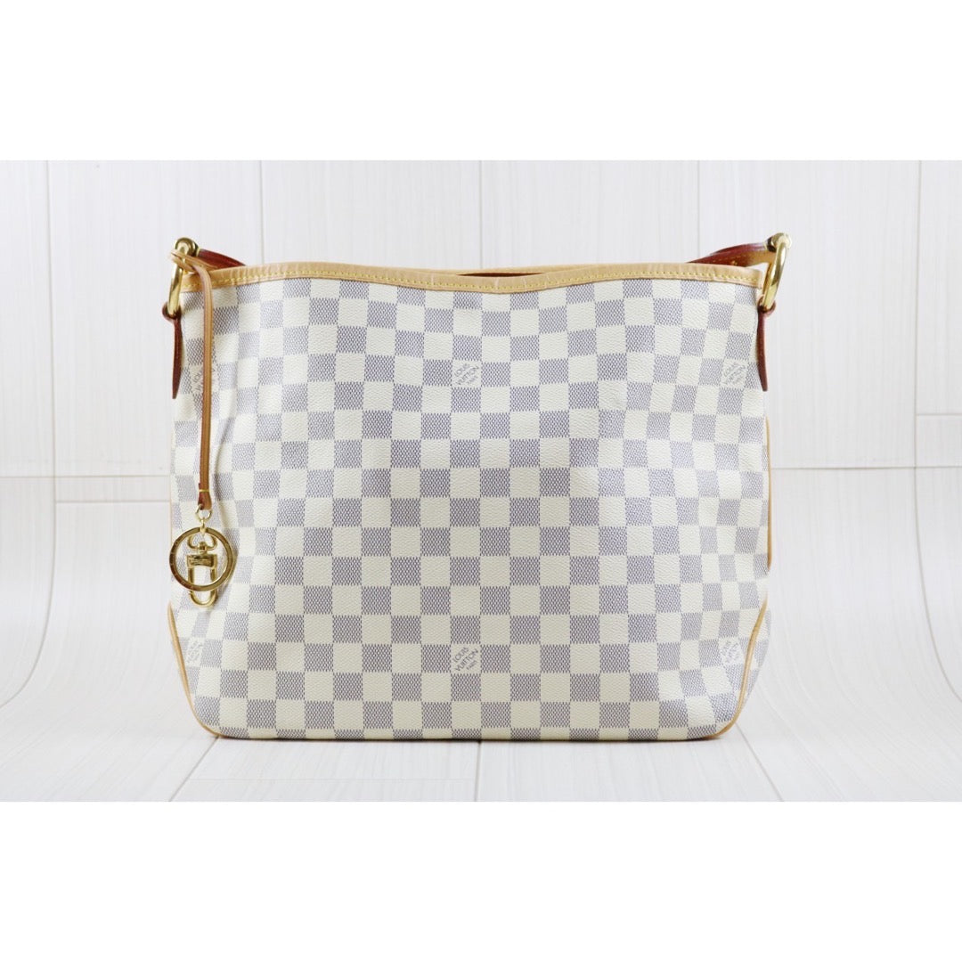 Good ( Rank AB)｜LV Damier Azur Delightful PM Shoulder Bag｜S24032501