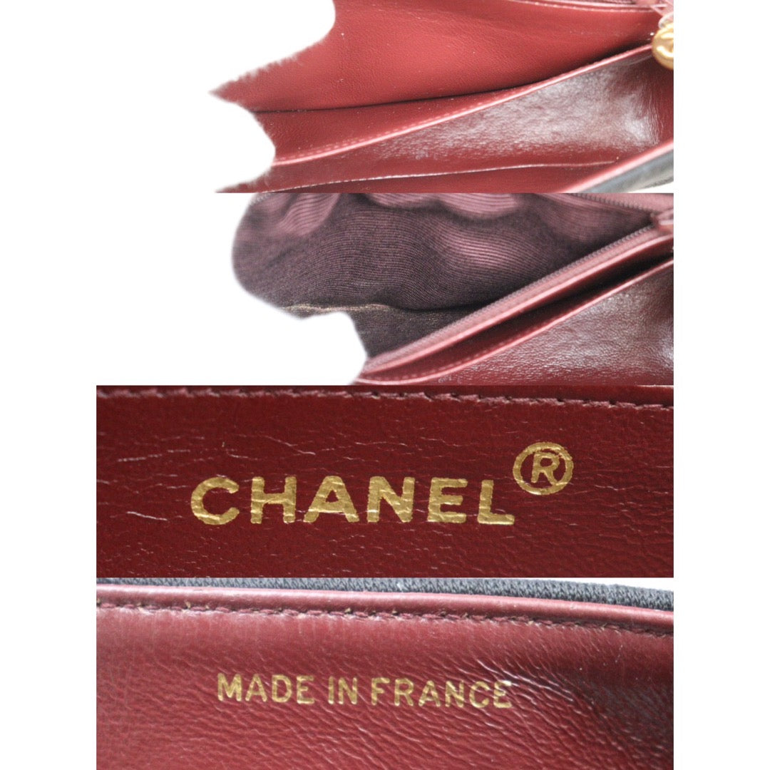 Rank AB ｜ CHANEL Canvas Baguette 23 Shoulder Bag Black Made In 2006-2008Year｜ P24061142