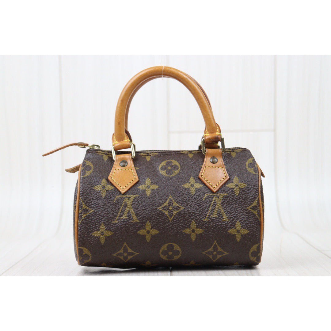 Rank AB ｜ LV Monogram Mini Speedy Handbag ｜24070905
