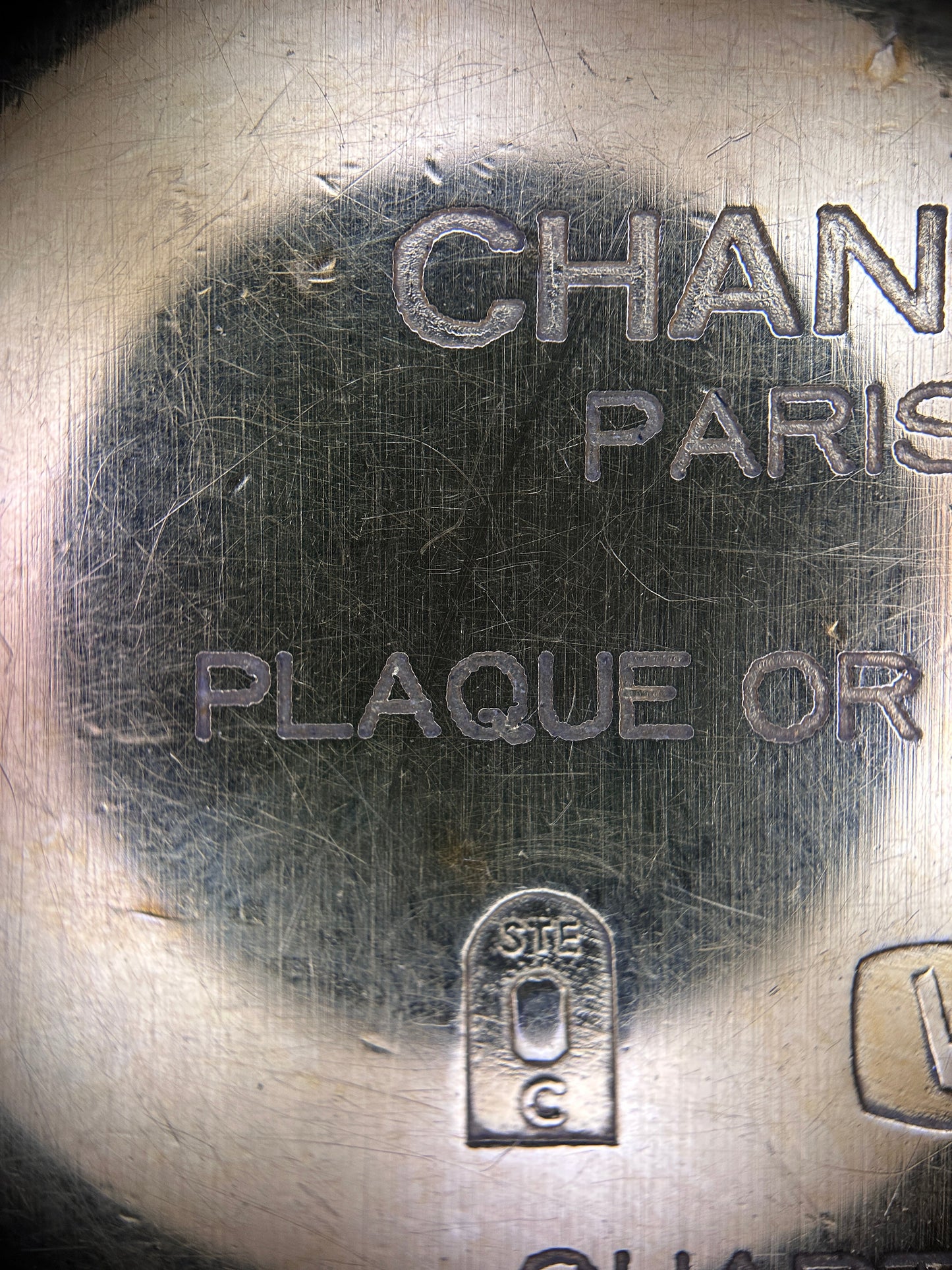 Chanel Premiere Quartz Watch Gold 1987 L size