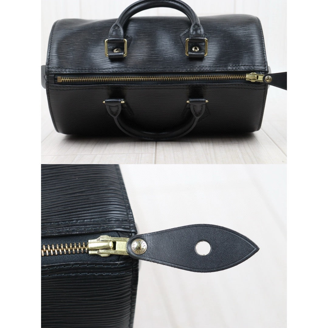Good ( Rank AB)｜ LV Epi Speedy 25 Hand Bag Black｜25031703