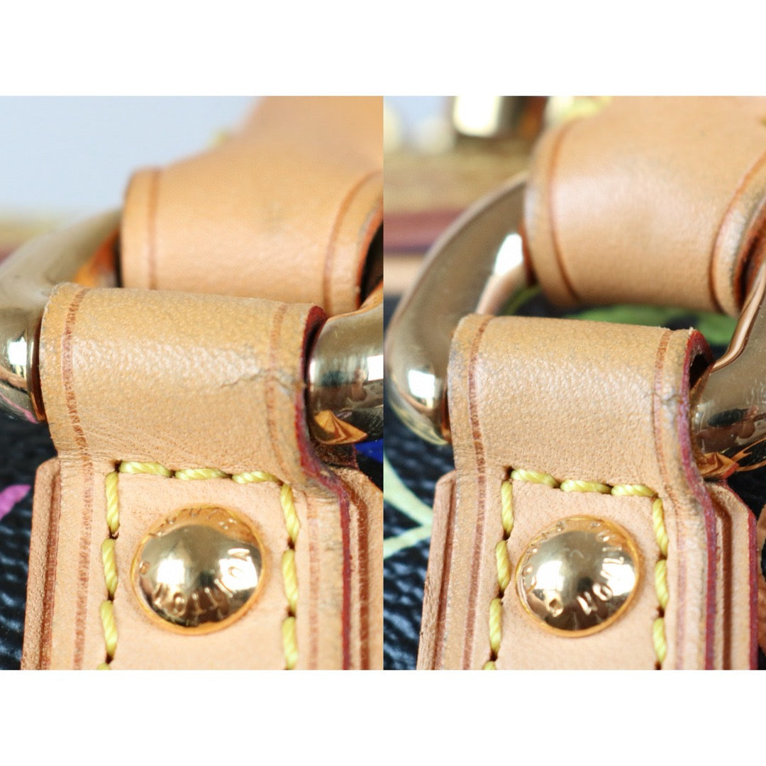 Rank AB｜  LV Monogram  Multicolor Bowling Bag Hand Bag ｜S24082201